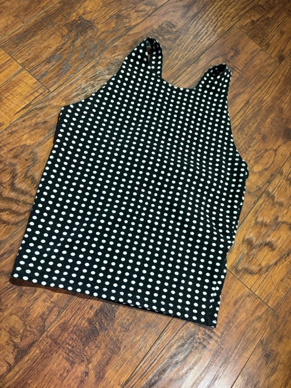 Abercrombie & Fitch women’s size S polka dot crop tank top